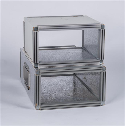 UNT dubbelsidig aluminiumfolie 20 mm PU isoleringsskum kanalpanel av HVAC-system